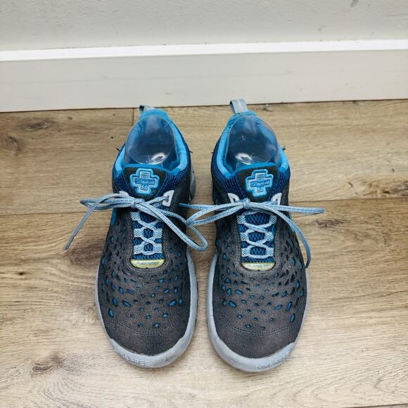 Nike Free Run Blue And Gray Trail Running Shoes Women’s Size 7.5 - Picture 4 of 10